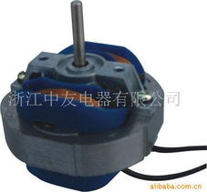 浙江中友電器家用電器用電動機產品列表與研發(fā)概述